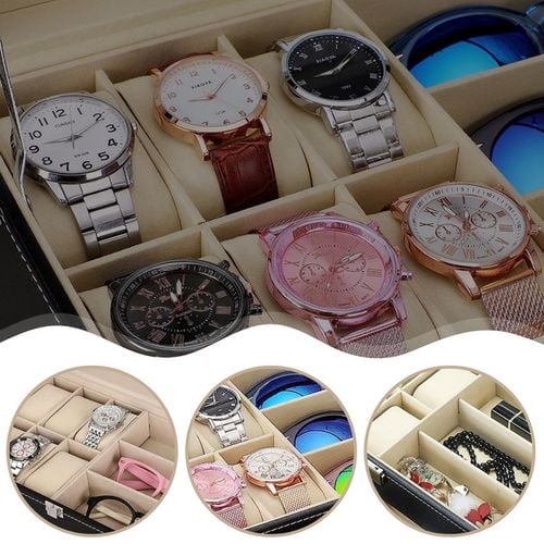 Szkatułka Pudełko Organizer Etui Zegarki i Okulary na Arena.pl