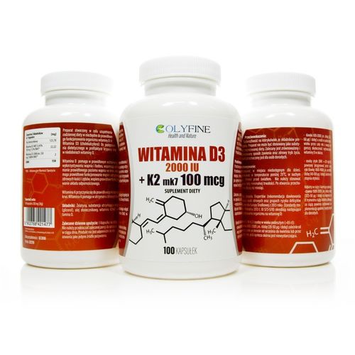 Colyfine Witamina D3 2000 IU K2 mk7 100 mcg na Arena.pl