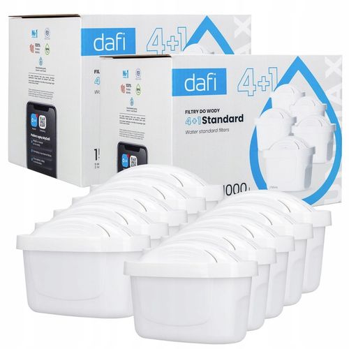 Filtr Dafi Unimax do dzbanka filtrującego Dafi Mila Crystal - 10 sztuk na Arena.pl