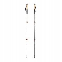 Kije turystyczne KADVA Kibo pomarańczowy 65-135cm SYSTEM QUICK LOCK