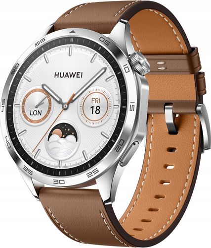 Smartwatch HUAWEI Watch GT 4 Classic 46mm Srebrny na Arena.pl