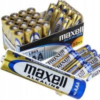 Maxell baterie AAA LR03 paluszki alkaliczne 1.5V 32 szt do sprzętu