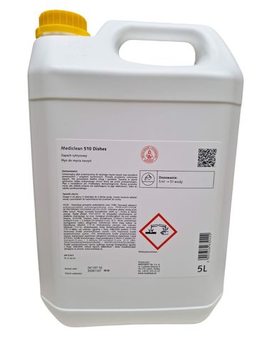 mediclean 510 dishes cytrynowy 5l na Arena.pl