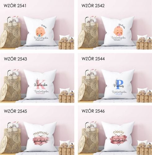 Poduszka z nadrukiem PREZENT na WALENTYNKI na Arena.pl