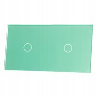PANEL SZKLANY 1+1 (2 PUSZKI) - ZIELONY LIVOLO