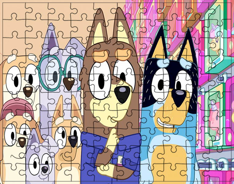 Puzzle Bluey zdjęcie 1