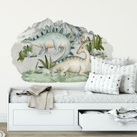 Naklejka Załóżkownik Stegozaur Parazaurolof rozmiar XXL