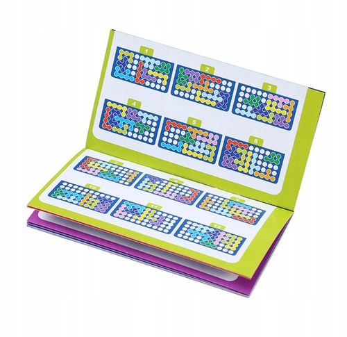 GRA LOGICZNA 3D GRA PLANSZOWA IQ FIT ŁAMIGŁÓWKA 120 WYZWAŃ na Arena.pl