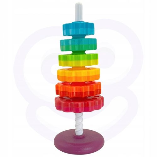Edukacyjna Piramidka Zakręcona Wieża WOOPIE BABY na Arena.pl