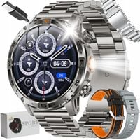 Smartwatch Angelo Watches AK91 srebrny