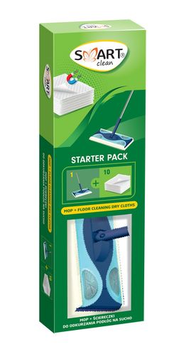 SMART Clean Mop + ściereczki do odkurzania podłóg na sucho na Arena.pl