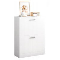 Szafka na buty biała nowoczesna regał na obuwie komoda loft biały 60cm