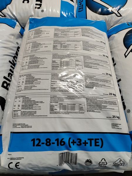 COMPO BLAUKORN CLASSIC 25KG 12-8-16 (+3+TE) zdjęcie 4