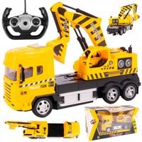 CIĘŻARÓWKA SAMOCHÓD KOPARKA RC ZDALNIE STEROWANY AUTO NA PILOTA DLA DZIECI