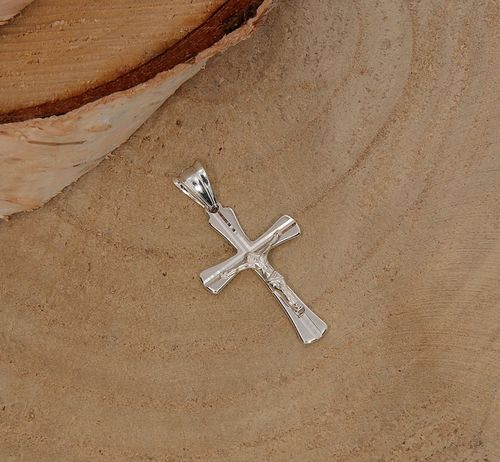 MĘSKI KRZYŻYK SREBRNY 925 WISIOREK ZAWIESZKA KRZYŻ DO ŁAŃCUSZKA NA PREZENT na Arena.pl