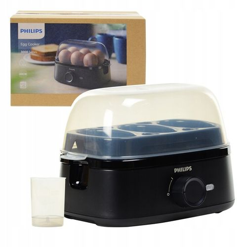 Jajowar PHILIPS HD9137/90 urządzenie do gotowania jajek DO 6 JAJ 400W na Arena.pl