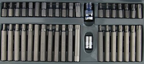 ZESTAW BITÓW KLUCZY IMBUS SPLINE TORX 40 el BITY na Arena.pl