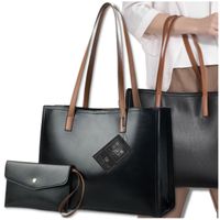 BAD&BAGS torebka shopper skóra ekologiczna czarny