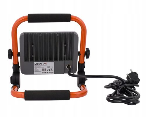 Halogen LED Roboczy Budowlany 100W Naświetlacz przenośny z rączką na Arena.pl