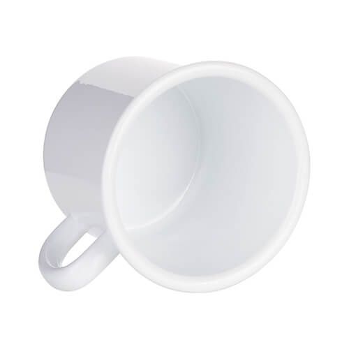 Kubek emaliowany 500 ml biały do sublimacji zdjęcie 2