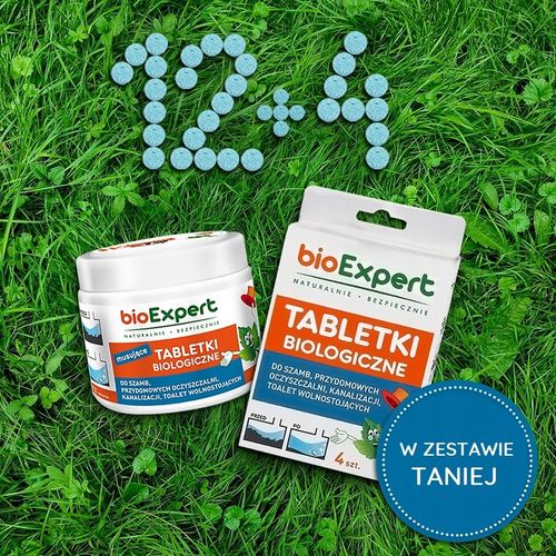 Bakterie do szamba i oczyszczalni Bio Tabletki musujące 12+4szt na Arena.pl