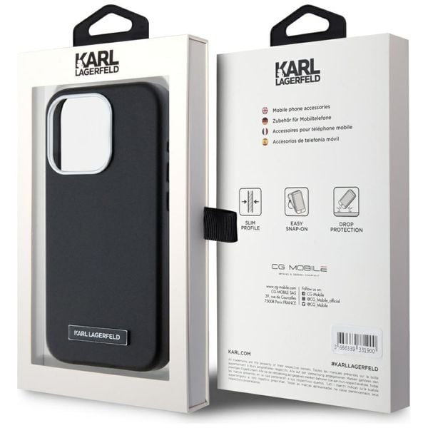 Etui Karl Lagerfeld do iPhone 15 Pro Max, Czarny, MagSafe zdjęcie 8