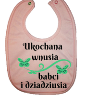 Śliniaczek Bawełniany od Babci i Dziadka