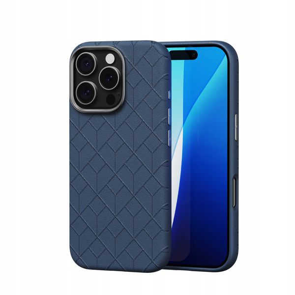 Spacecase Classy Mag Iphone 16 Pro Dark Blue zdjęcie 3