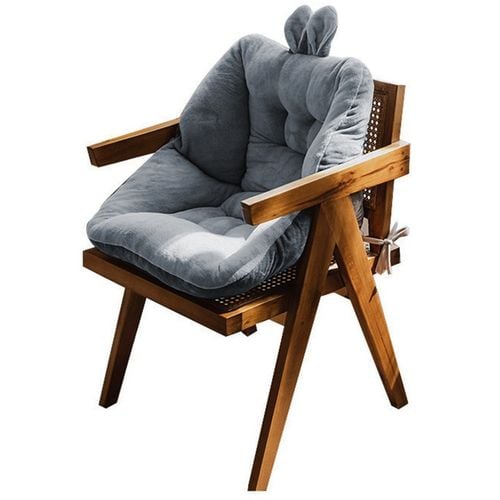 PODUSZKA NA KRZESŁO FOTEL MIĘKKA WYGODNA GĄBKA Z OPARCIEM USZY 45CM AG690D na Arena.pl