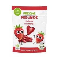 Truskawki Liofilizowane DLA Dzieci Bezglutenowe BIO 12 g - Freche Freunde