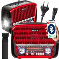 RADIO KUCHENNE FM PRZENOŚNE RETRO SOLARNE BLUETOOTH LATARKA USB AKUMULATOR