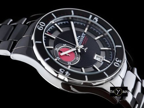 Bisset BSFE12 - CERAMICZNY / CHRONOGRAF (zb033a) na Arena.pl