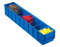 Pojemnik magazynowy niebieski- 500x91x81 mm