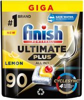 2 x FINISH Ultimate Plus Kapsułki do zmywarki 90 Lemon