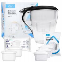 Dzbanek filtrujący Dafi Astra 3l + 3x Filtr Dafi + 2x filtr zamiennik