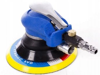 SZLIFIERKA OSCYLACYJNA PNEUMATYCZNA MIMOŚRODOWA 150mm Z WĘŻEM REGULACJA na Arena.pl