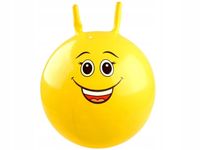 Piłka skoczek z uszami gimnastyka śr. 42cm rehabilitacyjna dla dzieci