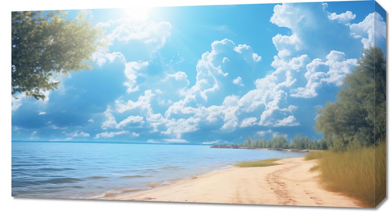 Obraz 90x50cm Letni Dzień zdjęcie 1