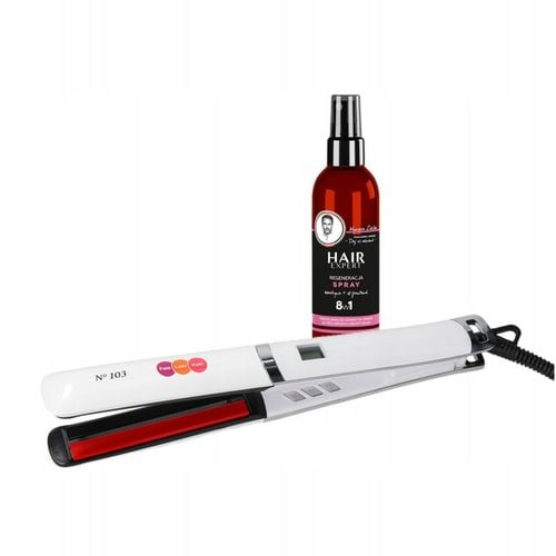 Prostownica do włosów na podczerwień Fale Loki Koki N 103 +GRATIS na Arena.pl