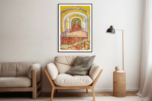 Plakat 61x91,5cm Corridor in the Asylum, Van Gogh Vintage na Arena.pl