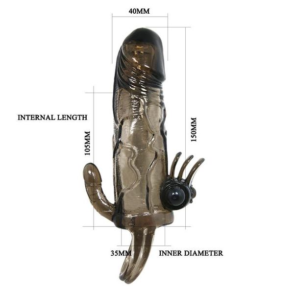 Baile - Brave Man Smoke 6,69""Multi-Speed Vibration zdjęcie 5