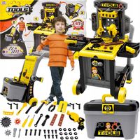 ZESTAW NARZĘDZI WARSZTATOWYCH KUFER TACZKA WARSZTAT WÓZEK WALIZKA PREZENT