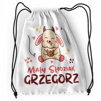 Plecak Sportowy Szkolny Dla Grzegorza Syna Dziecka Z Nadrukiem Ze Zdjęciem