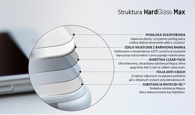 3Mk Hardglass Max 3D Szkło Hartowane Do Iphone 7/8 zdjęcie 15