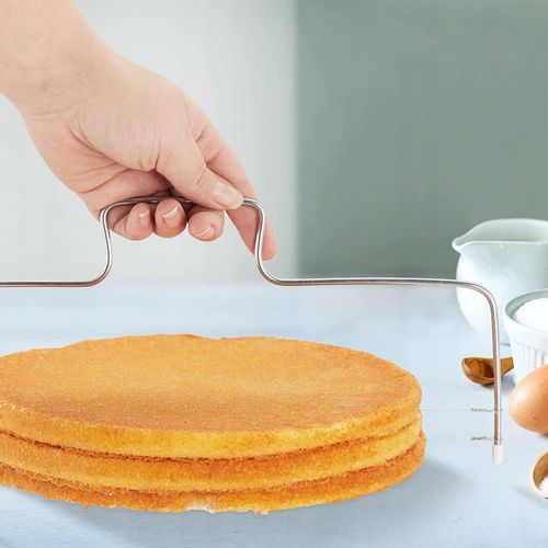 NÓŻ STRUNOWY 2SZT DO CIĘCIA BISZKOPTU CIASTA TORTU na Arena.pl