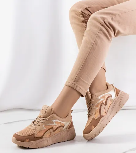 Brązowe sneakersy Brito 37 na Arena.pl