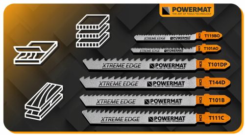 ZESTAW NOŻYKÓW BRZESZCZOTÓW DO WYRZYNARKI 10 SZTUK DREWNO SKLEJKA TWORZYWO na Arena.pl