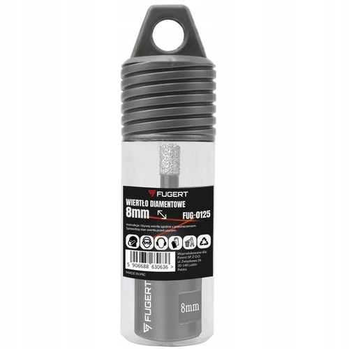 OTWORNICA DIAMENTOWA 8 MM DO GRESU PŁYTEK FREZ DIAMENTOWY KORONKA Z na Arena.pl