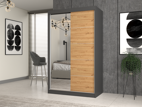 Szafa Iga 120 A/C ANTRACYT ARTISAN na Arena.pl