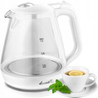Czajnik elektryczny Łucznik Compact Glass WK-2502 1,2l 1630W Biały